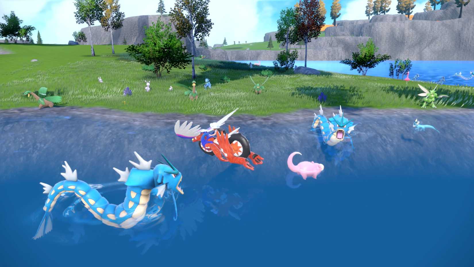 Pokemon Scarlet and Violet Overworld
