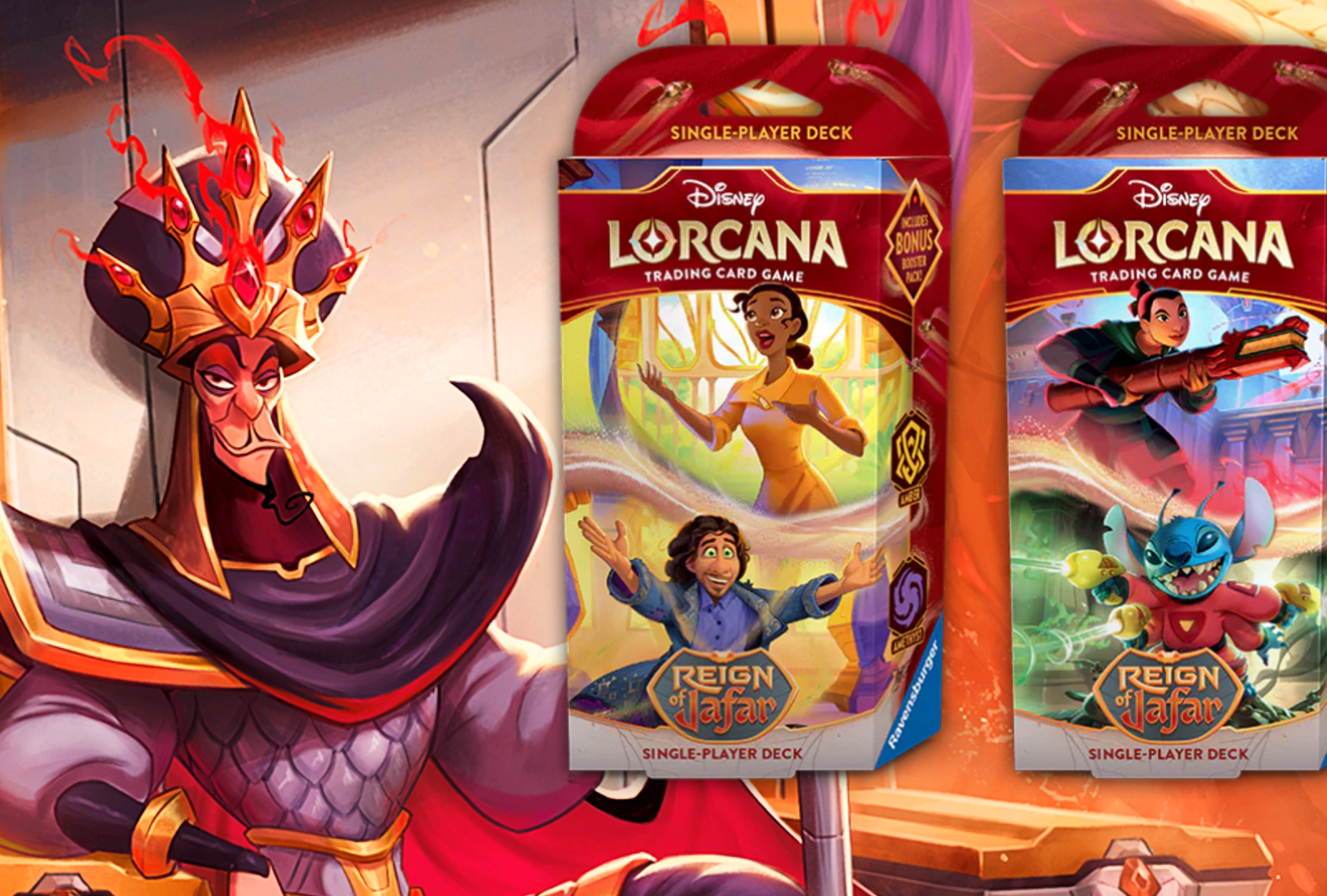 Disney Lorcana: Reign Of Jafar Starter Decks Review Disney Lorcana: Reign Of Jafar Starter Decks Review