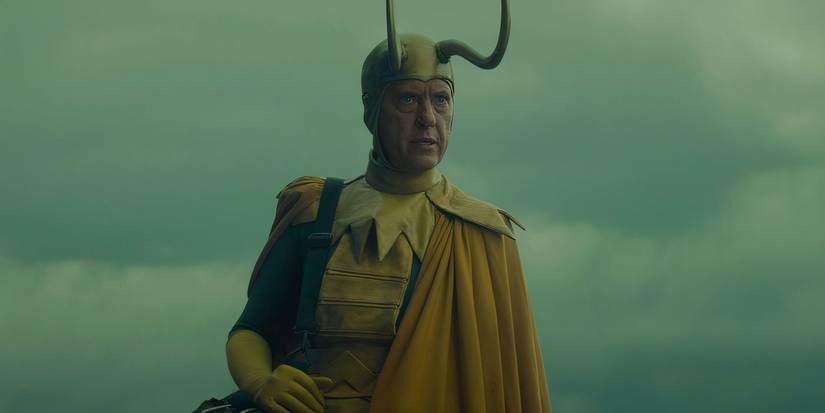 Richard E Grant's Classic Loki standing in the Void in Loki season 1 (2021)