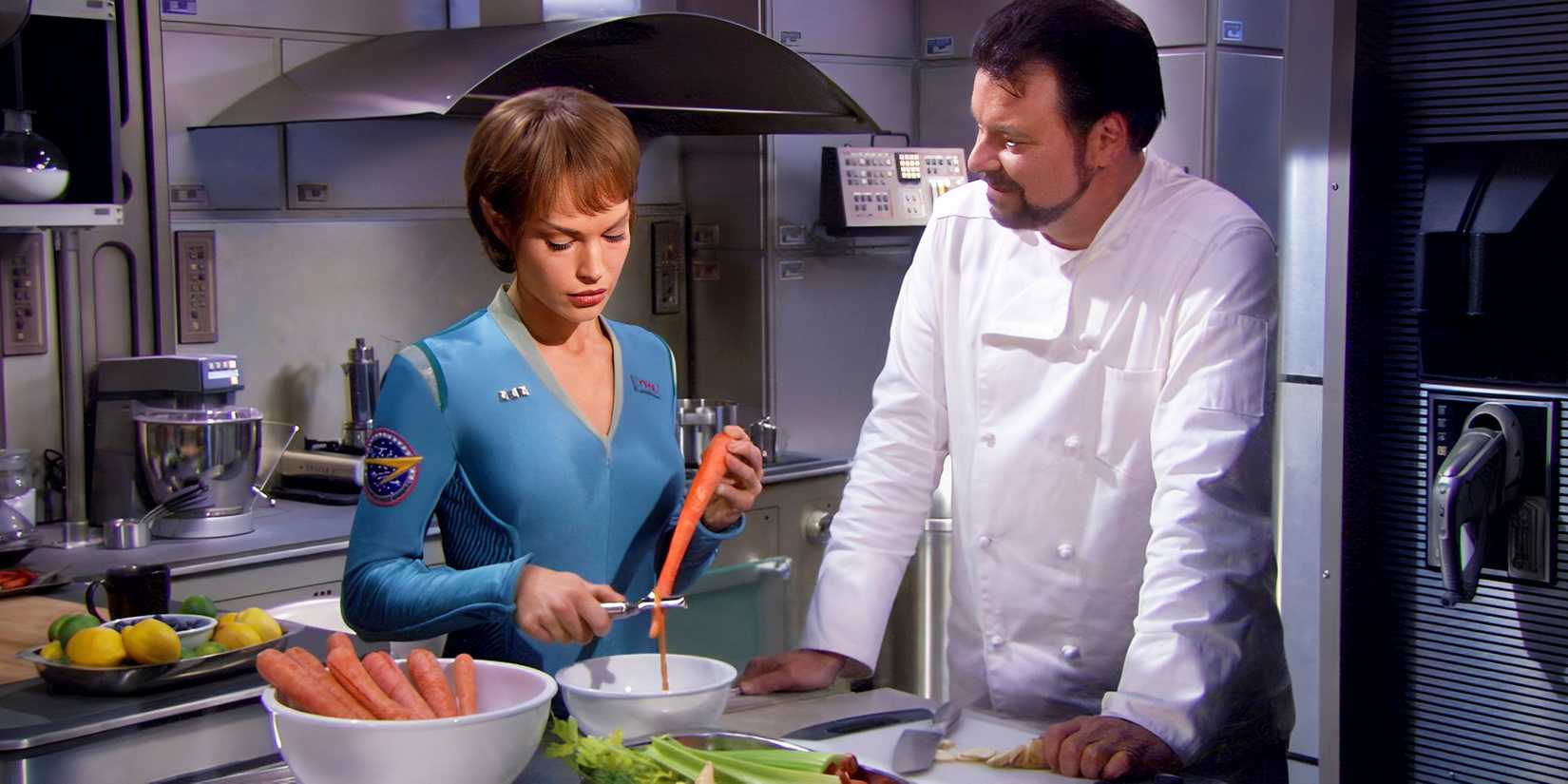 Riker and T'Pol in Enterprise finale copia
