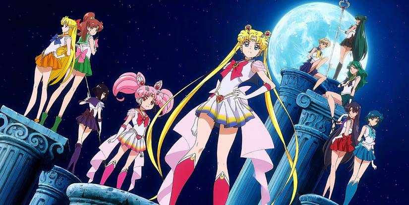 10 Retro Anime That Can Be Streamed Completely Free 7 Sailor Moon Crystal Season 3 Banner displays all 10 Sailor Guardians.