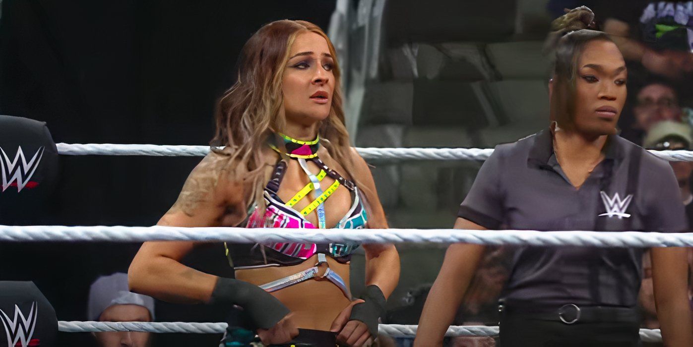 Dakota Kai en el anillo de la WWE