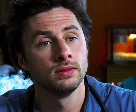 Зак Брэфф в роли J.D. в Scrubs