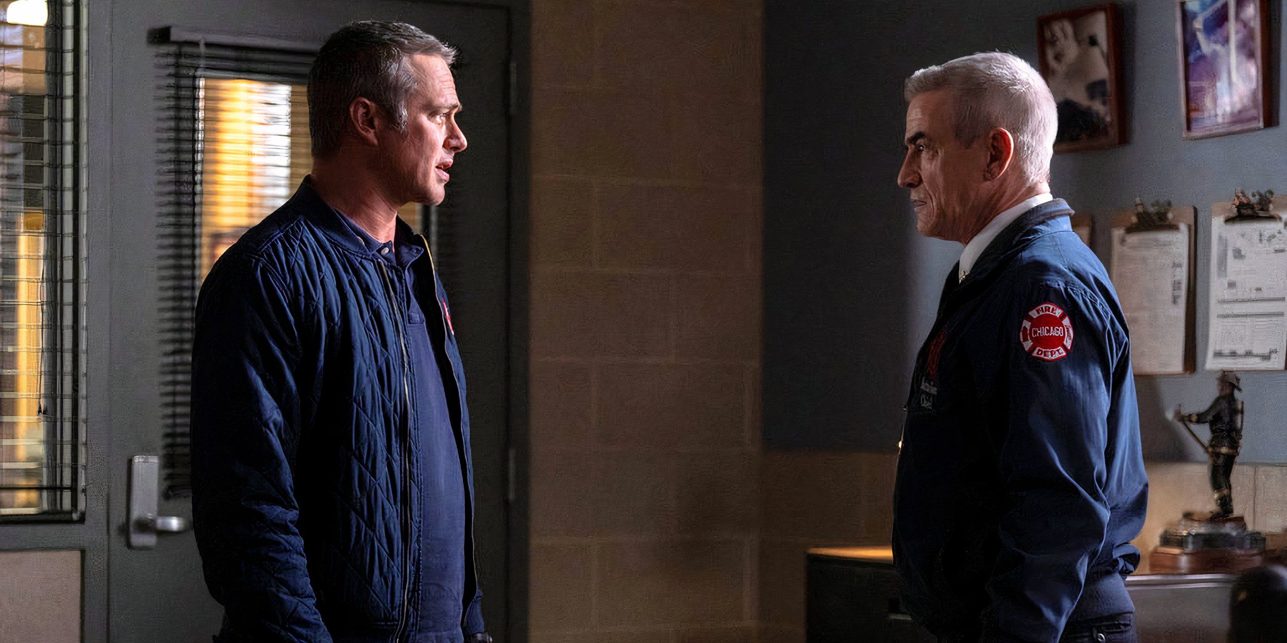 Severide and Pascal in the Chicago Fire season 13 finale