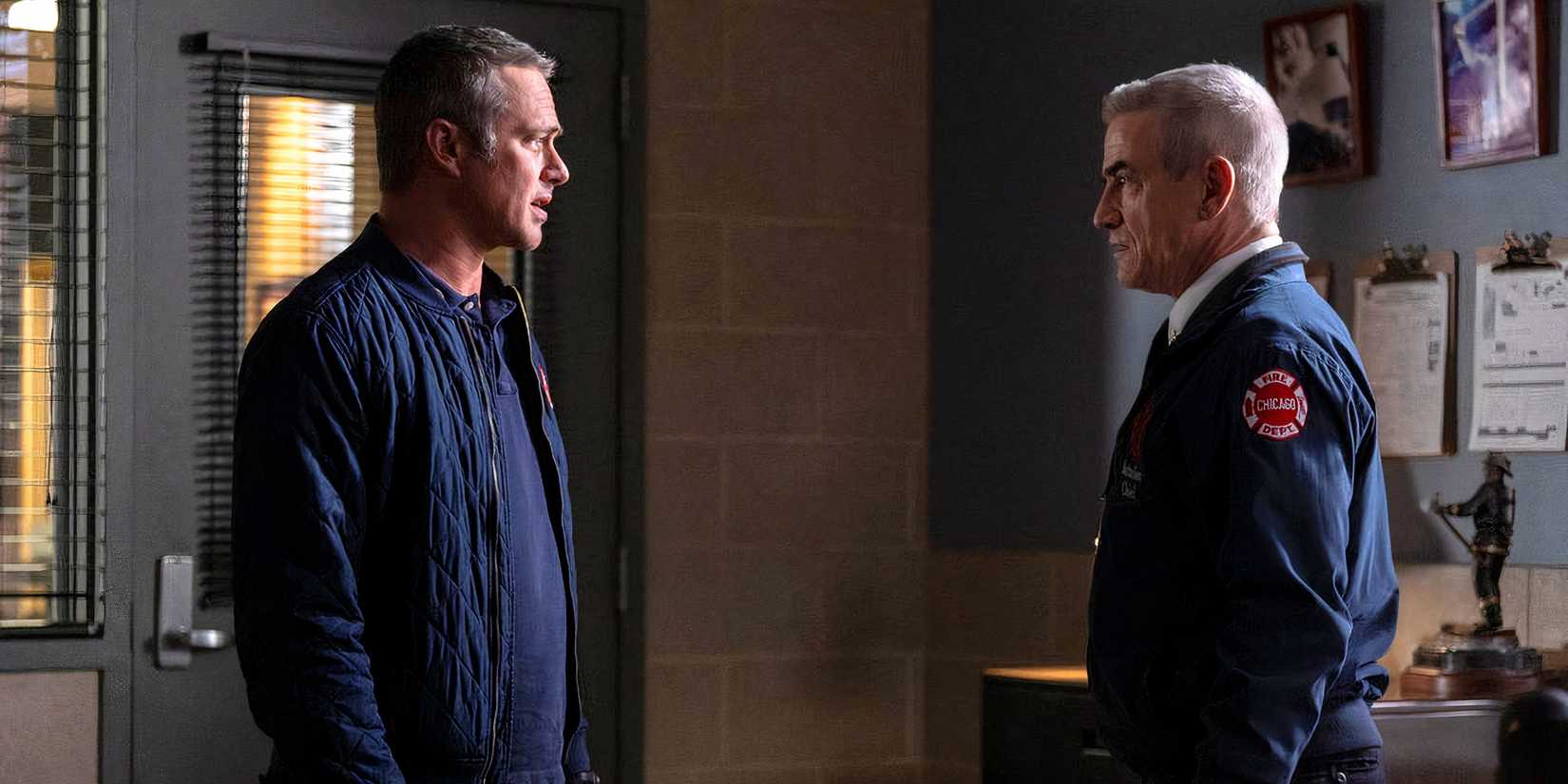Severide and Pascal in the Chicago Fire season 13 finale