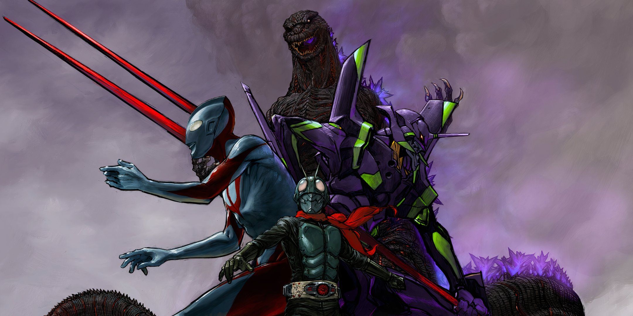 Japan's Weirdest Mech Ever Combines Godzilla and Evangelion (No