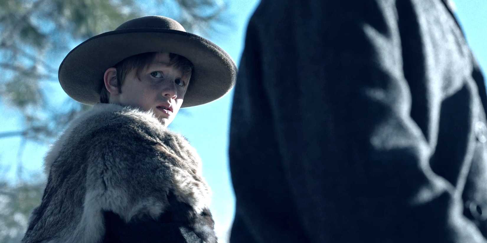Young Spencer Dutton (Charlie Stover) in Yellowstone season 4, episode 1