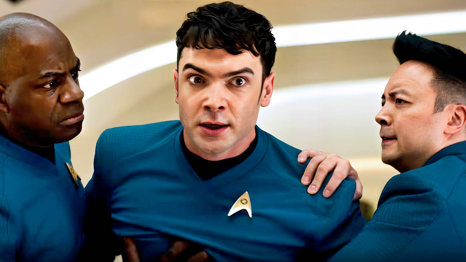 I Love How Spock Hates Kirk On Star Trek: Strange New Worlds, image size:1600x900