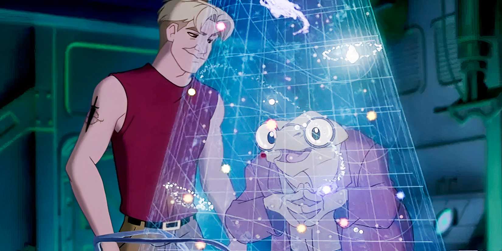 A still from Titan A.E. (2000)