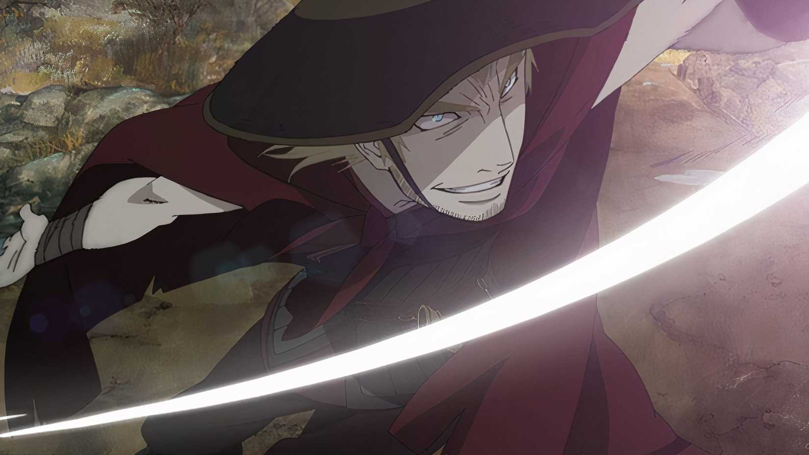 Cena de luta de espadas em Sword of the Stranger