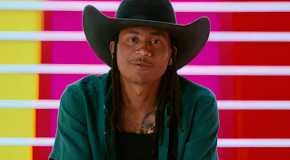 Love Island USA's Taylor Williams in a cowboy hat