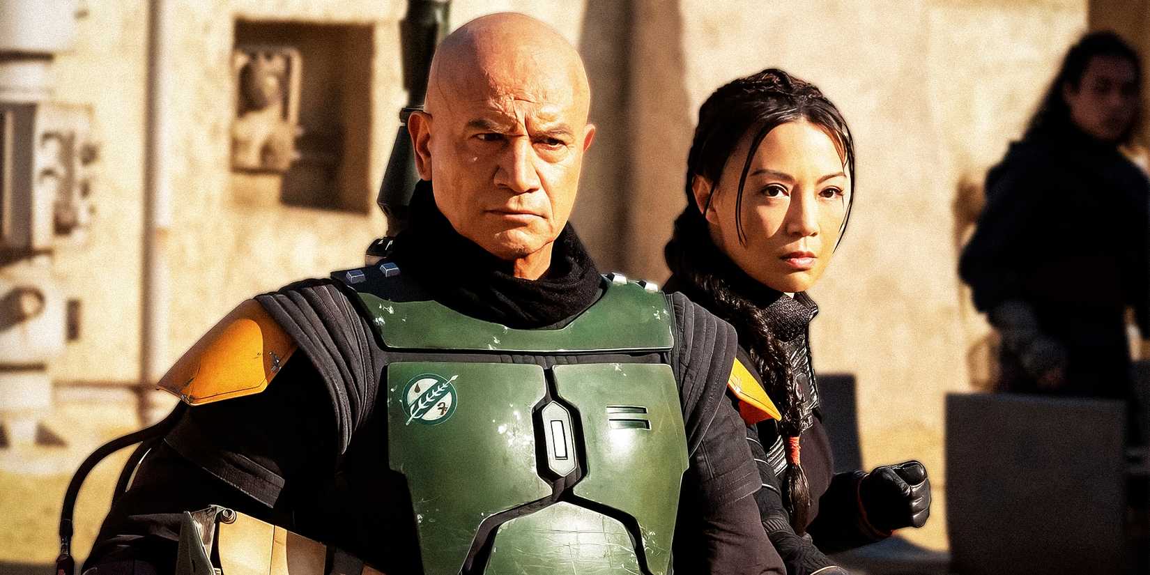 the book of boba fett star confirms status for the mandalorian and grogu movie