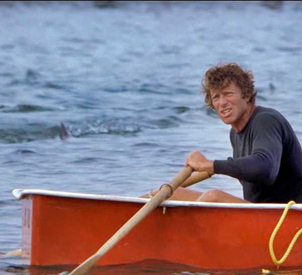 The estuary victim in Jaws