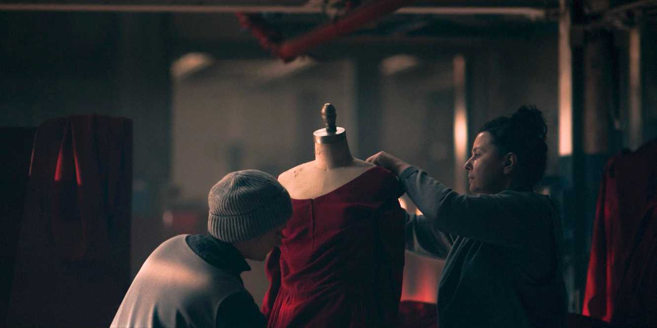 handmaid's red dress The Handmaid's Tale' And A Sea Of Blood-Red Dresses Comes Home To Harvard In An Opera
