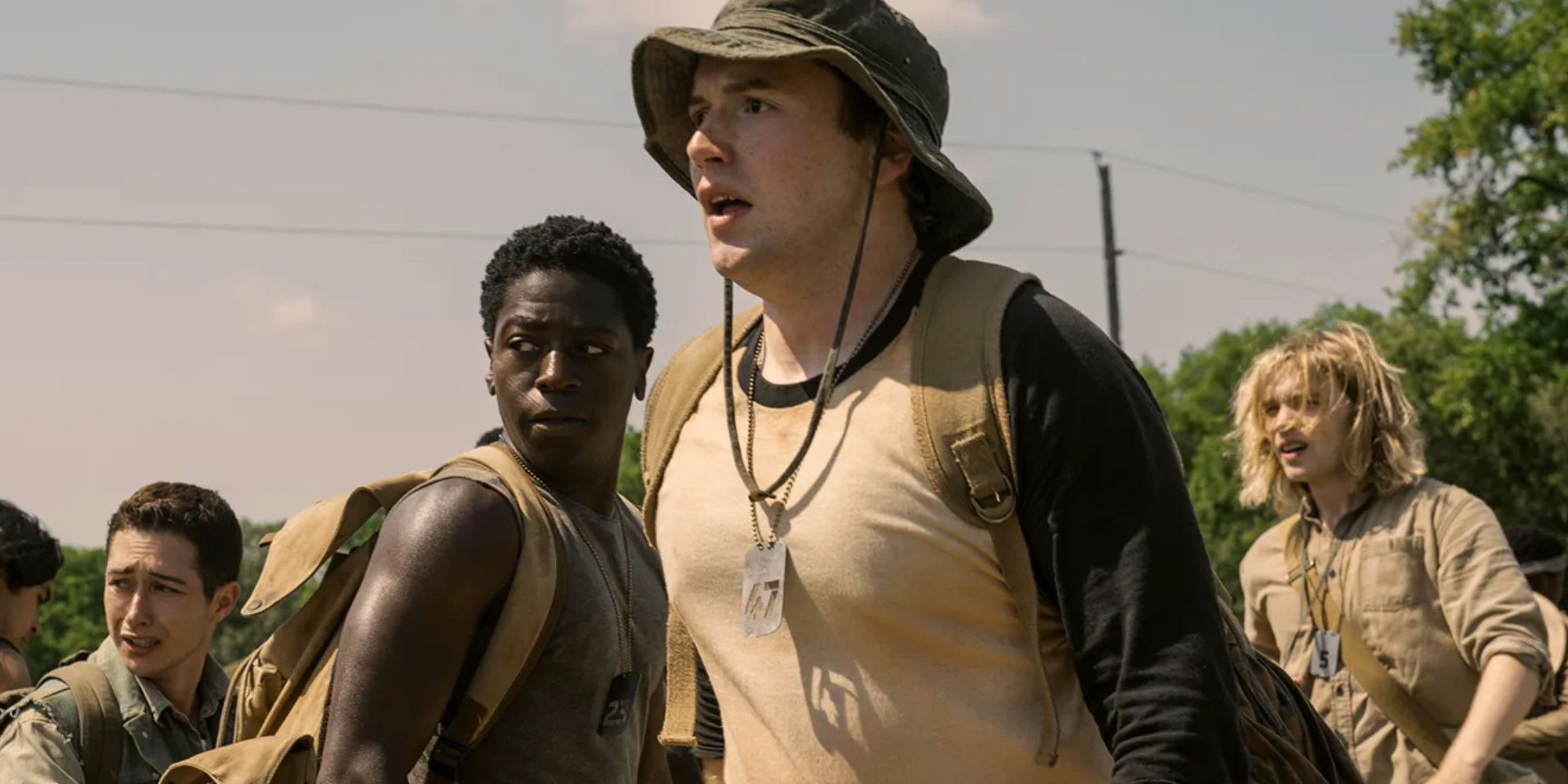  Cooper Hoffman and David Jonsson in The Long Walk