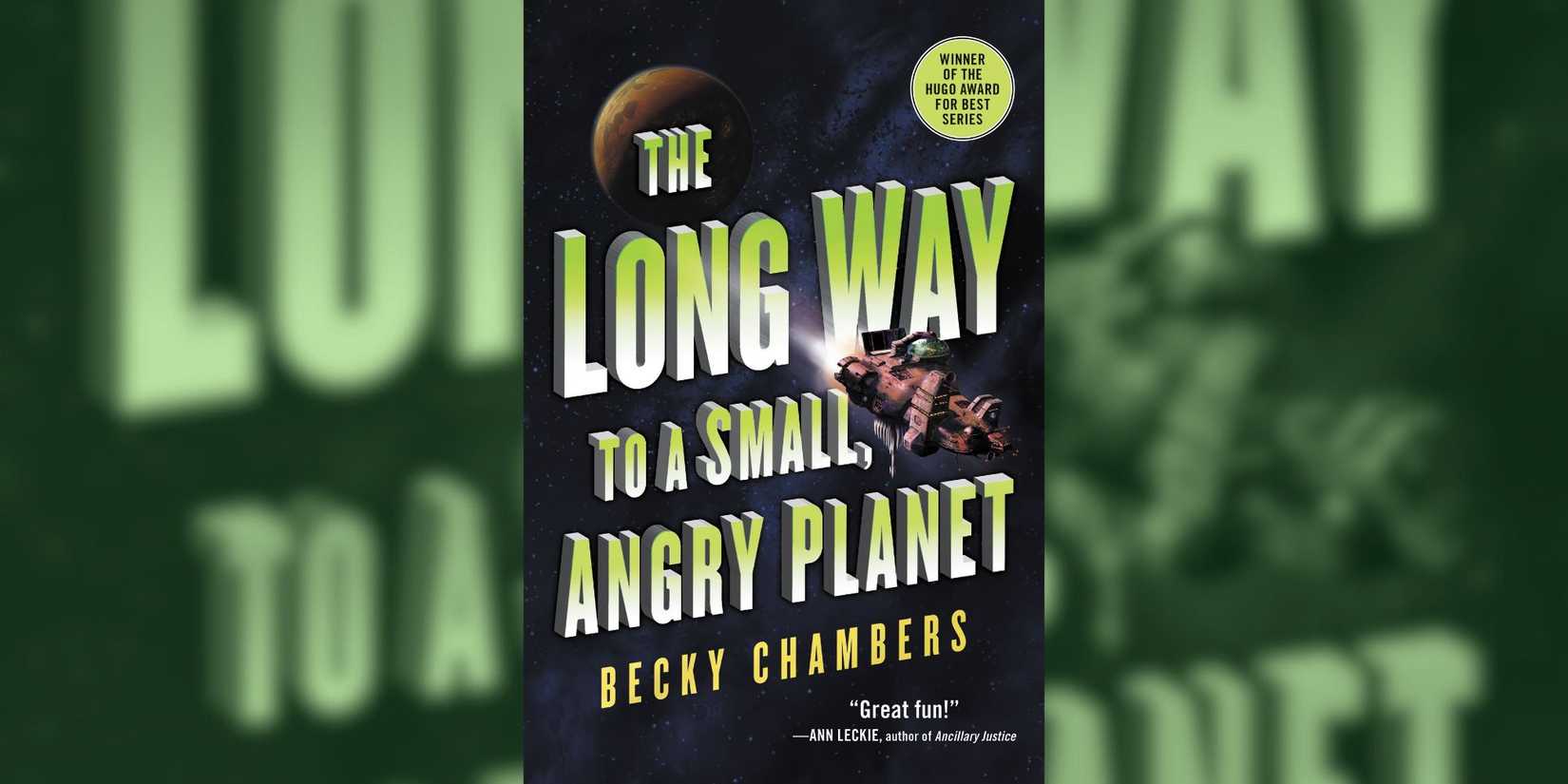 Capa de A Long Way to a Small, Angry Planet
