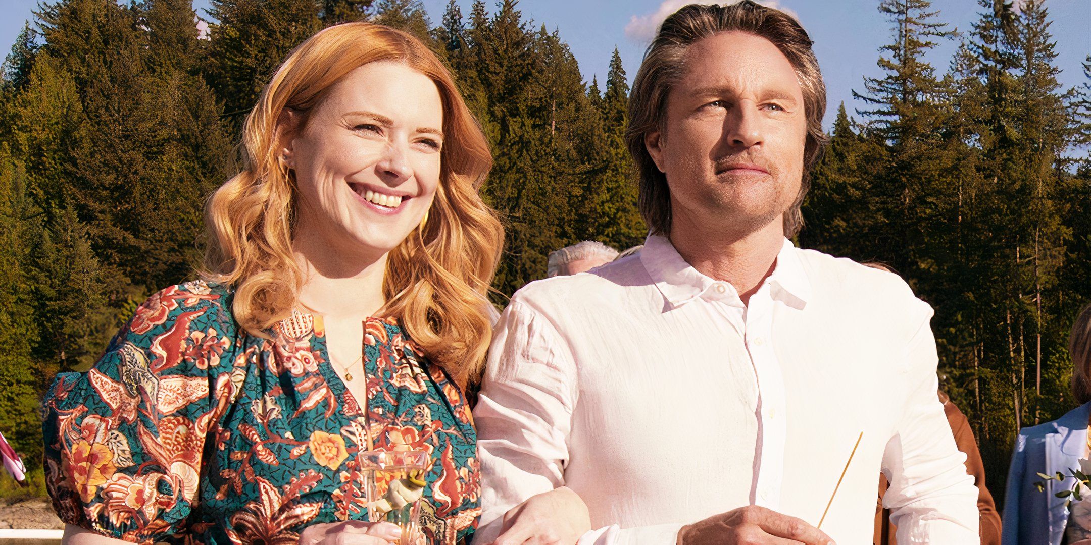 Alexandra Breckinridge as Mel and Martin Henderson as Jack in Virgin River