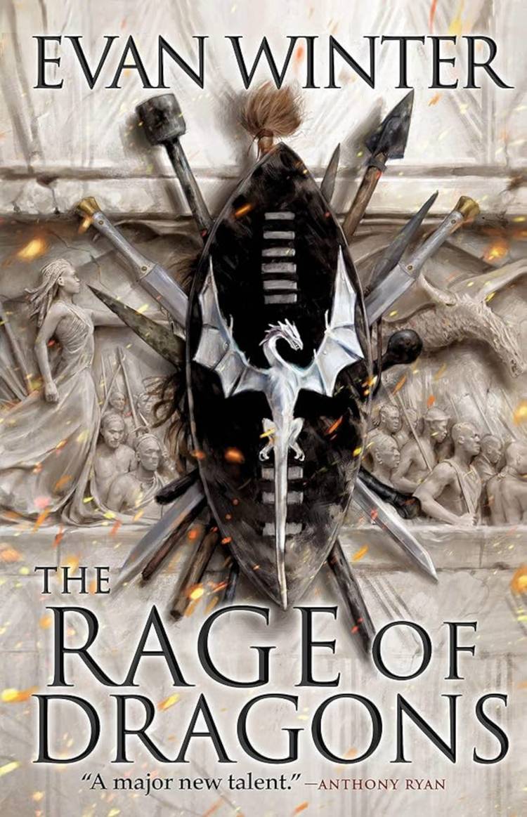 The Rage Of Dragons by Evan Winter cover