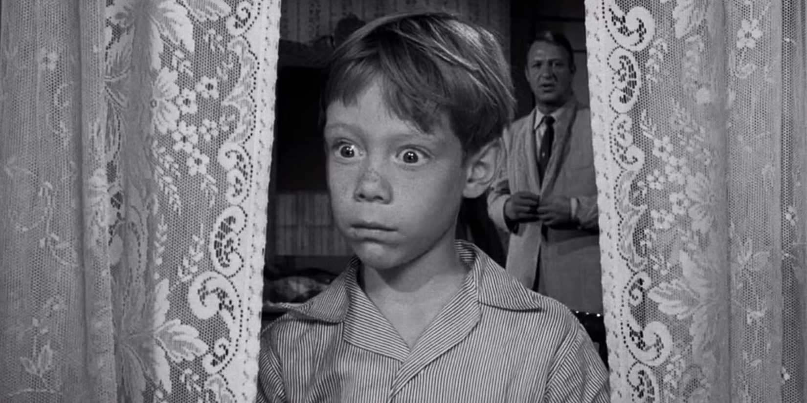 The Twilight Zone It's A Good Life Anthony looking throught the window