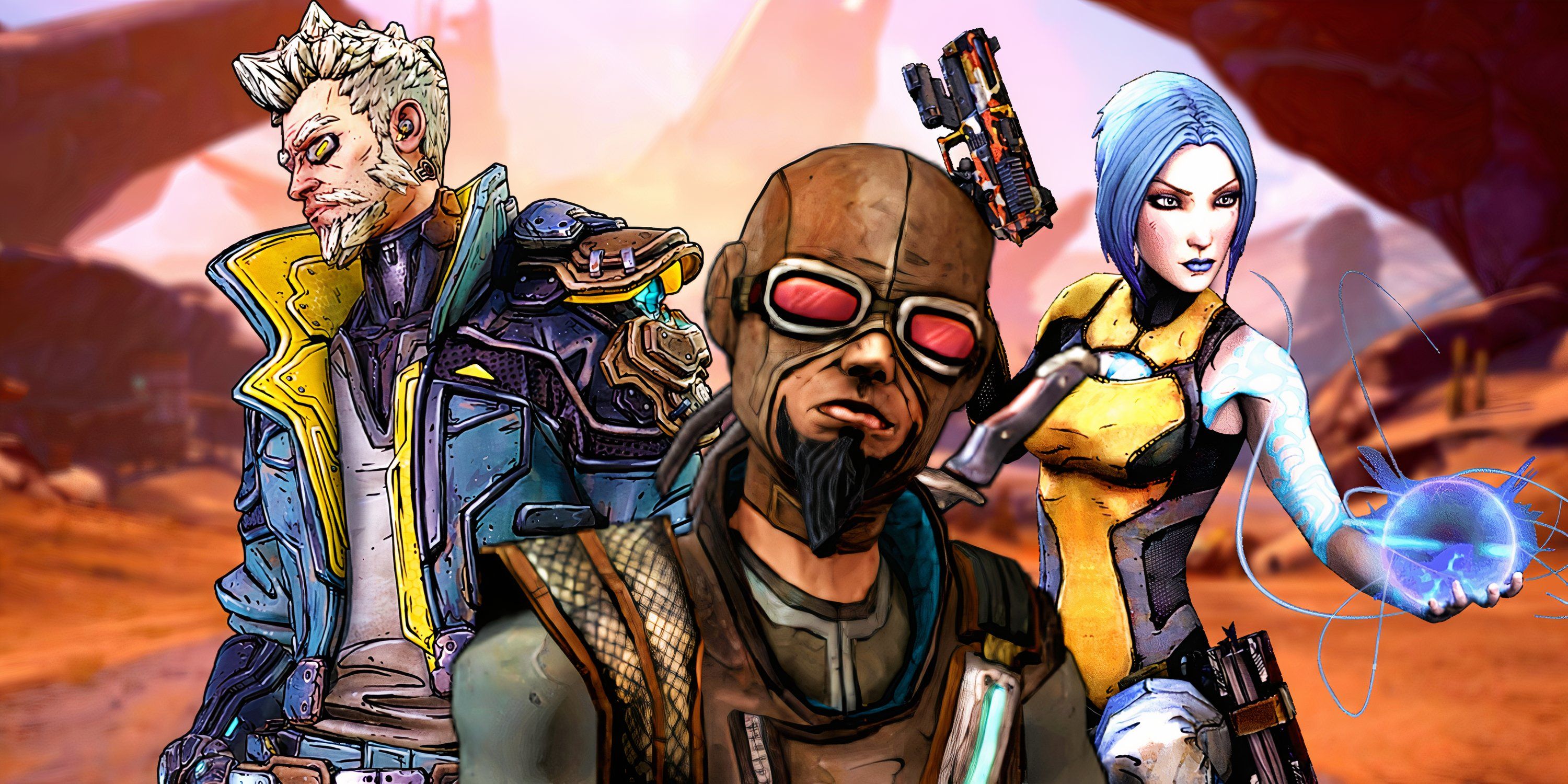 Three of the best borderlands vault hunters