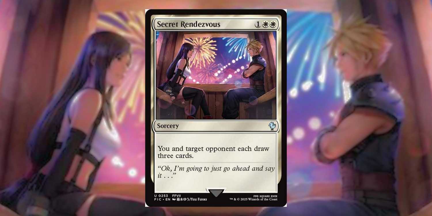 Magic: The Gathering's New FF7 Card Gets The Romance Choice Right Magic: The Gathering's New FF7 Card Gets The Romance Choice Right