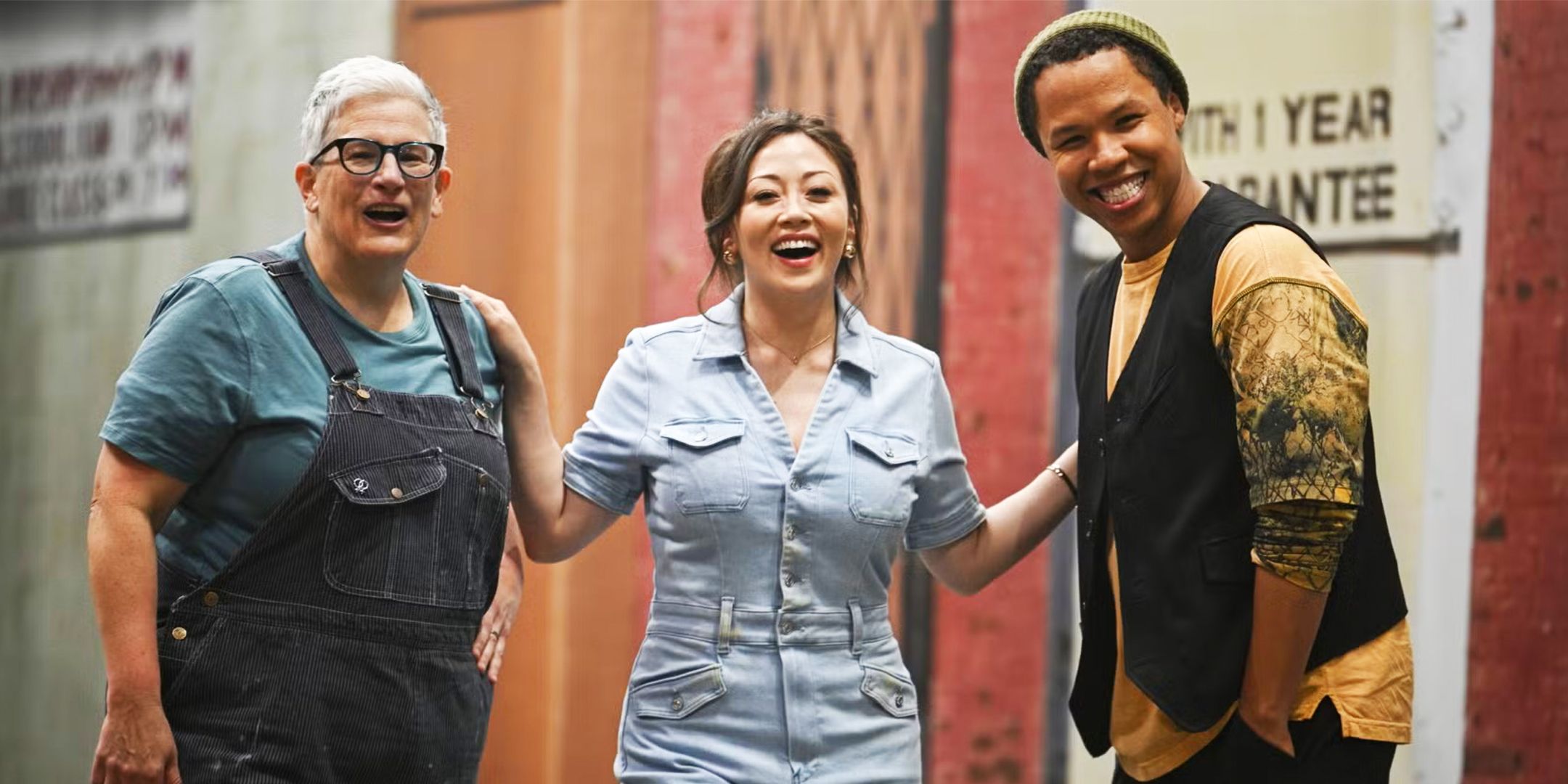 Velma, Reenie, and Bobby laughing together in Tracker