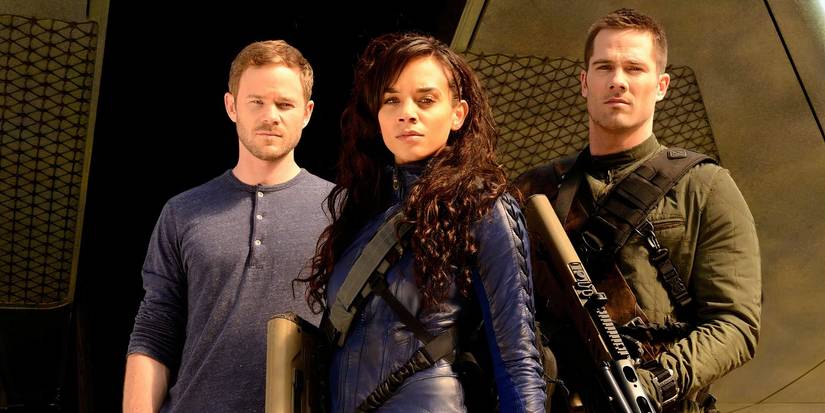 John, Dutch and D'avin in Killjoys