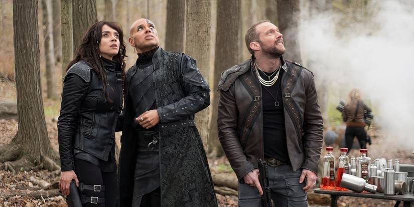 Characters in the woods in Killjoys