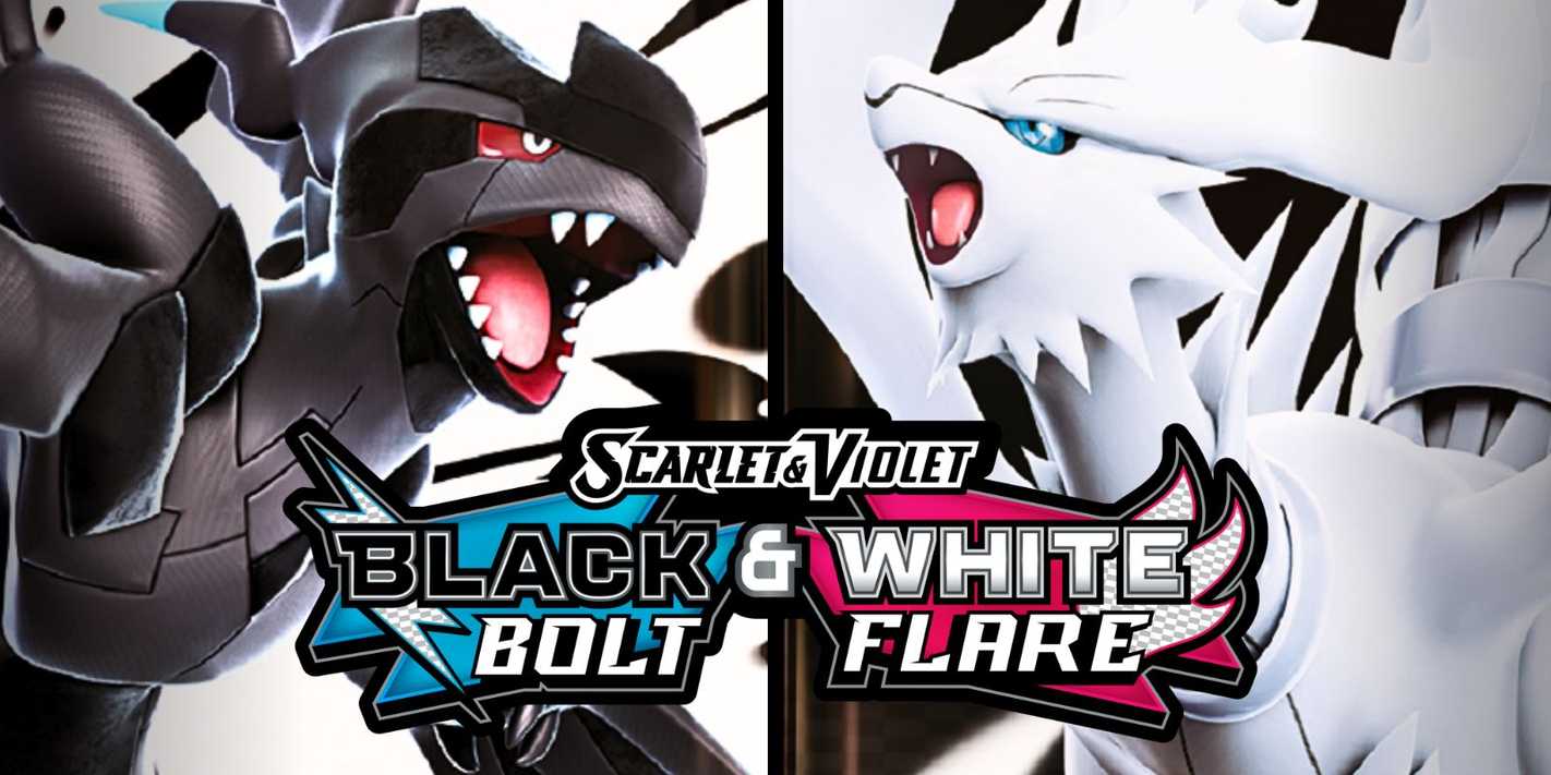 Black Bolt & White Flare: Nova Coleção Especial Em 2025 No Pokémon TCG - Foto 1