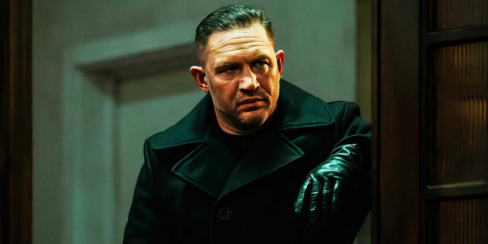 Tom Hardy looking scary in Mobland