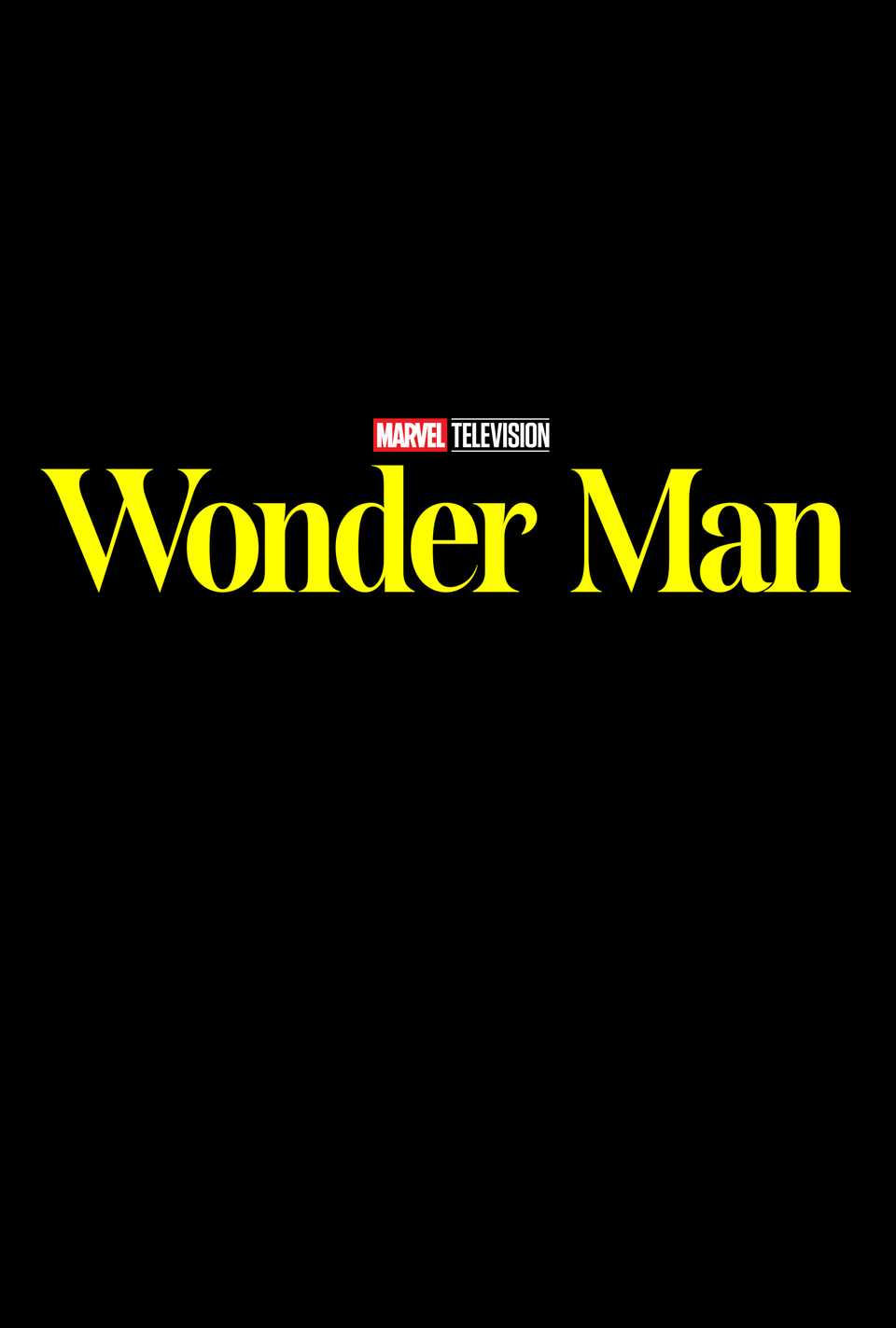 Even Marvel Admits The World Is Tired Of Superhero Movies Wonder Man TV Show Logo Poster
