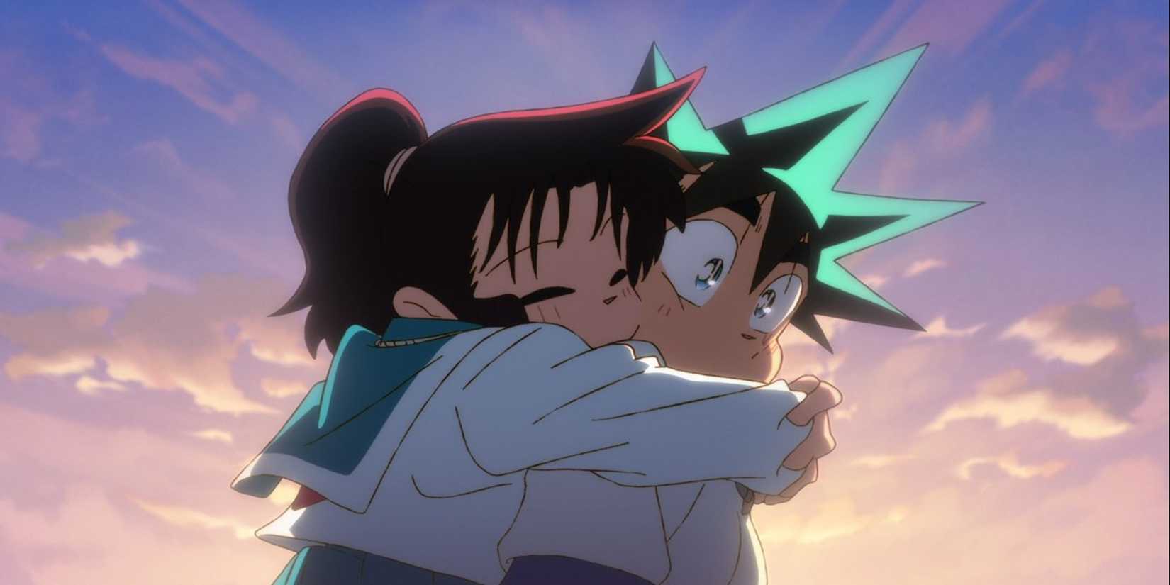 Yaiba and Sayaka in episode 6