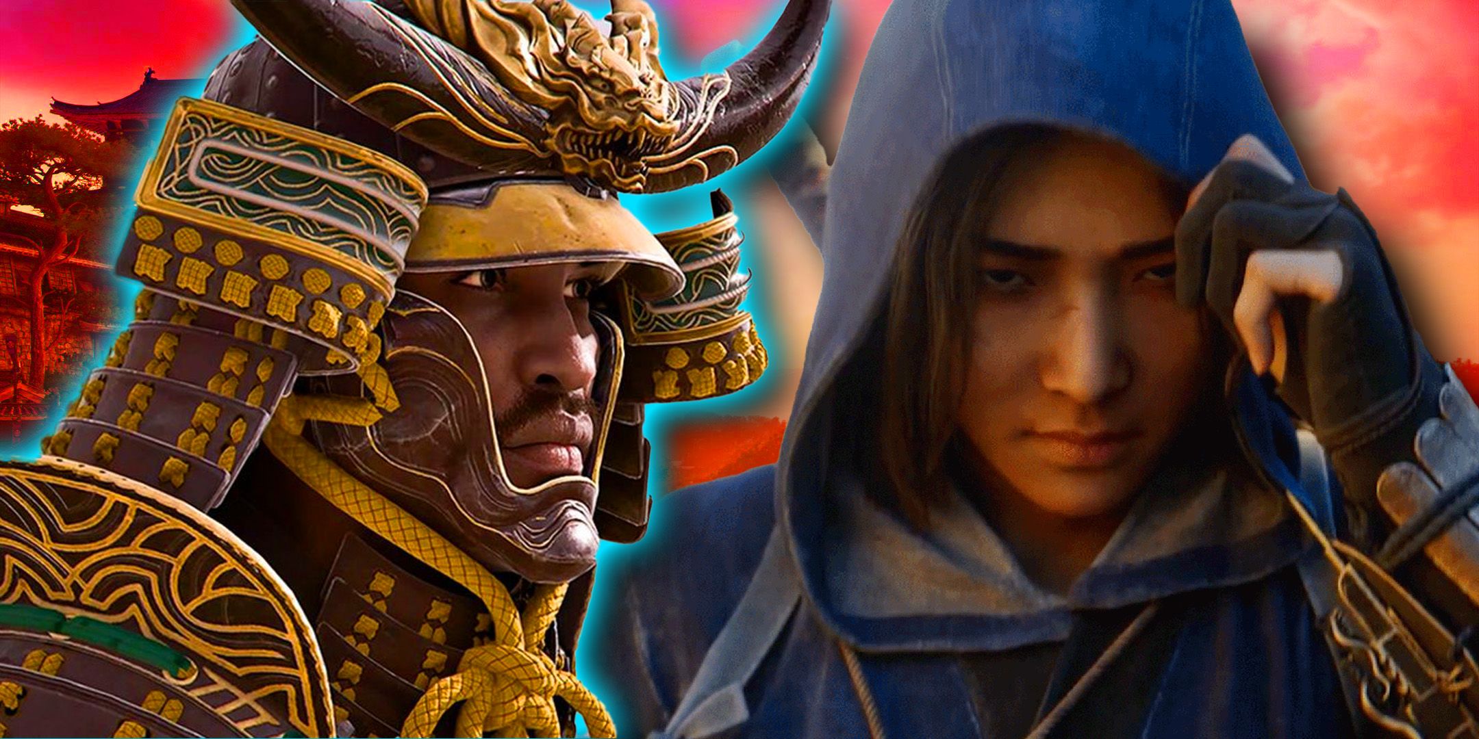 Yasuke and Naoie from AC Shadows