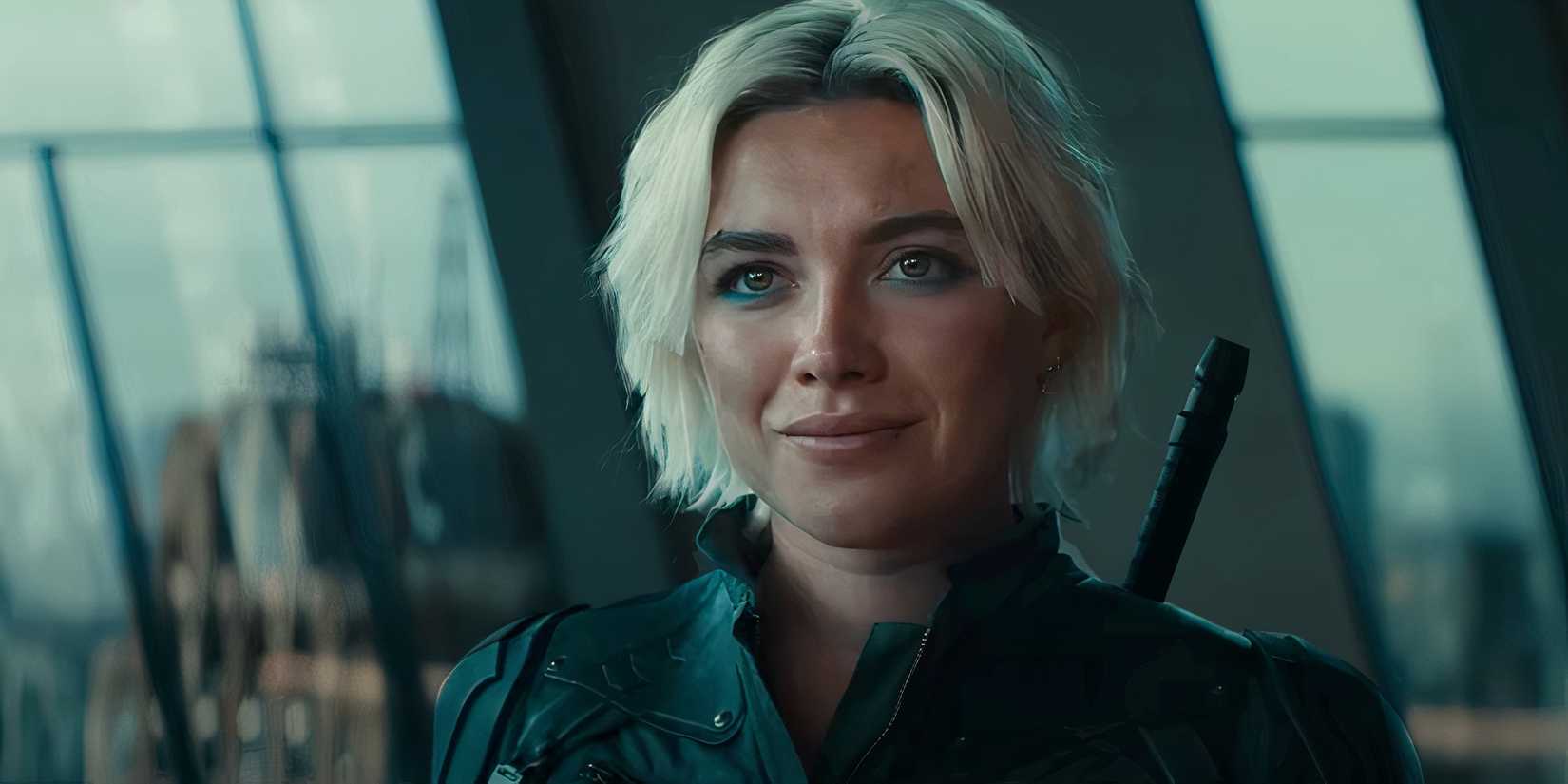 Yelena sarcastically smiling in Thunderbolts*