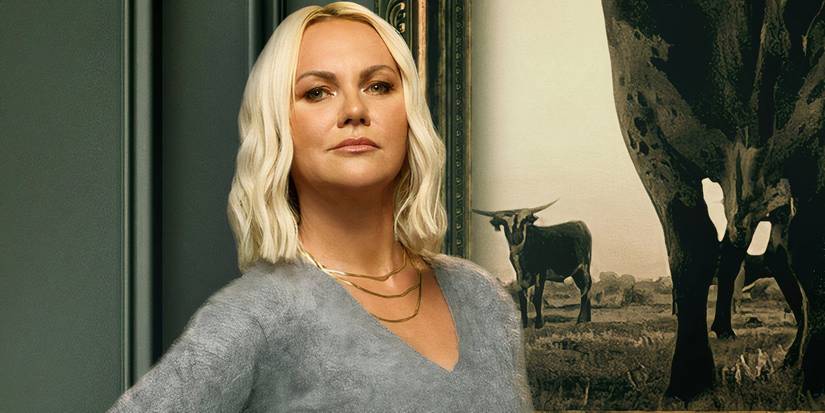 The McBee Dynasty: Real American Cowboys's Galyna Saltkovska in a gray sweater