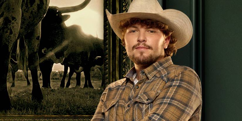 The McBee Dynasty: Real American Cowboys's Brayden McBee in a cowboy hat