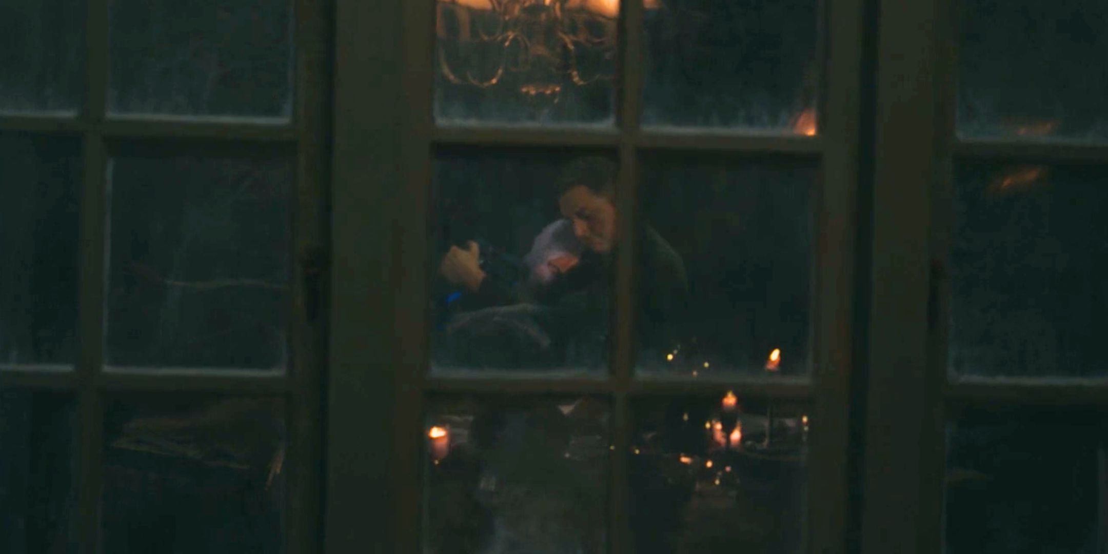 Harry and Heather hugging in Resident Alien