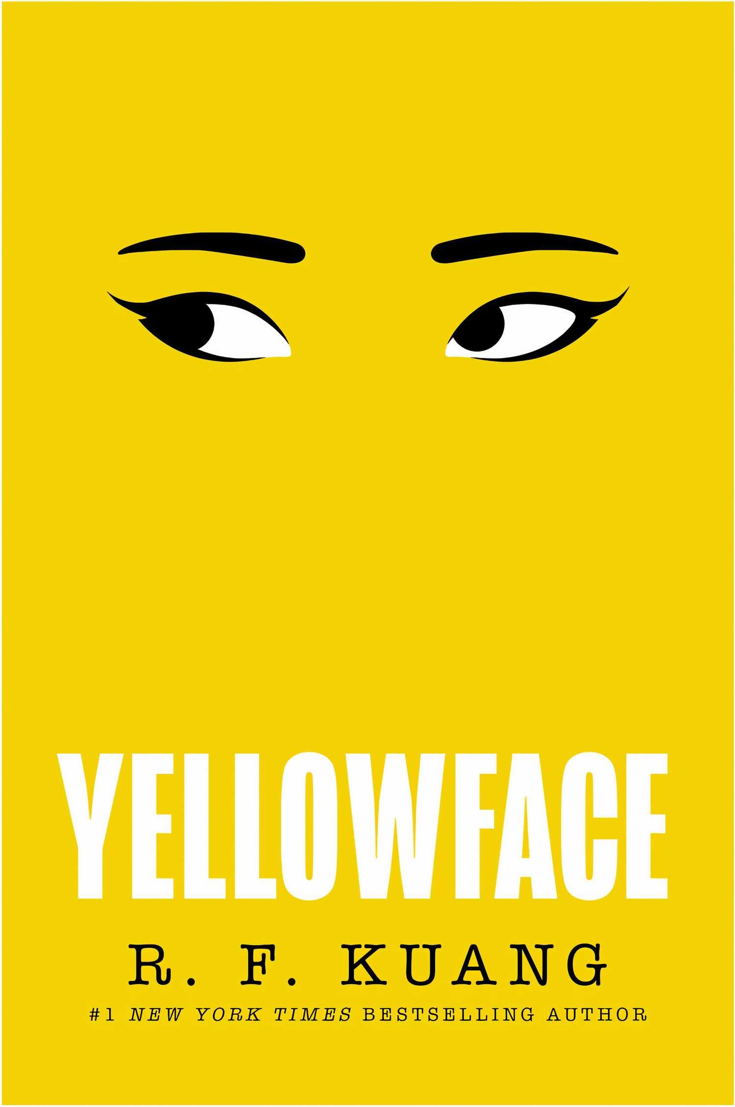 The cover of Yellowface by R.F. Kuang