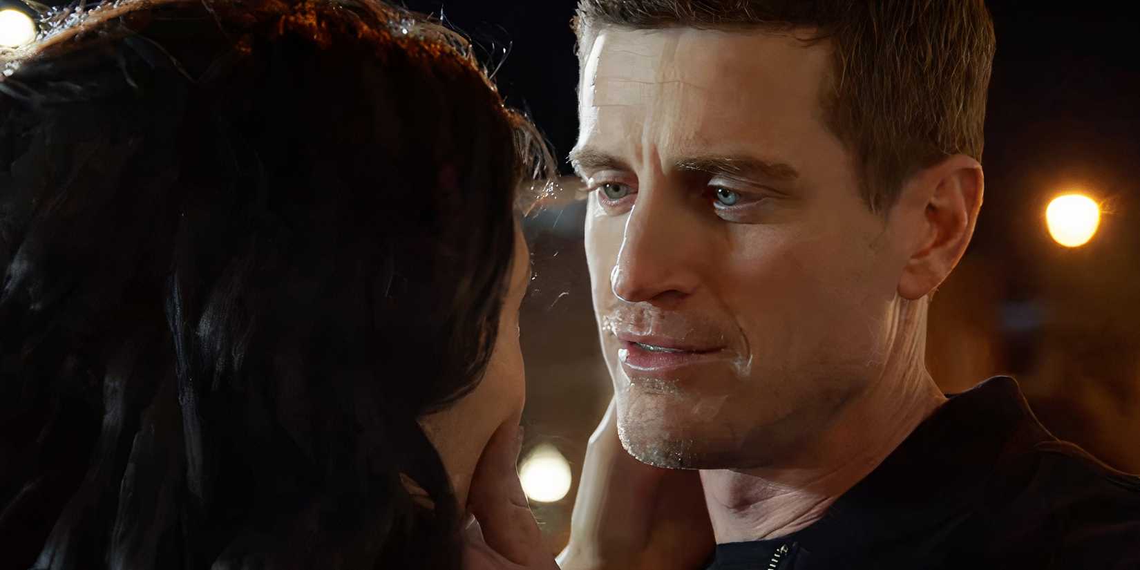 Violet and Carver in the Chicago Fire season 13 episode 22 - finale