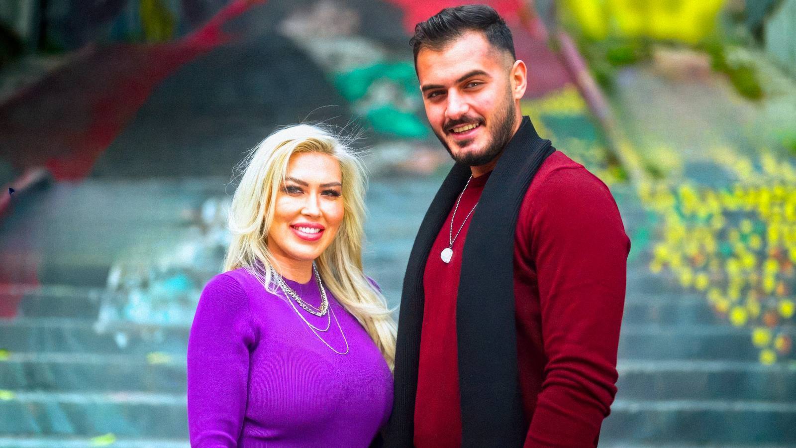 90 Day Fiance Tigerlily Taylor & Adnan Abdelfattah posing together smiling