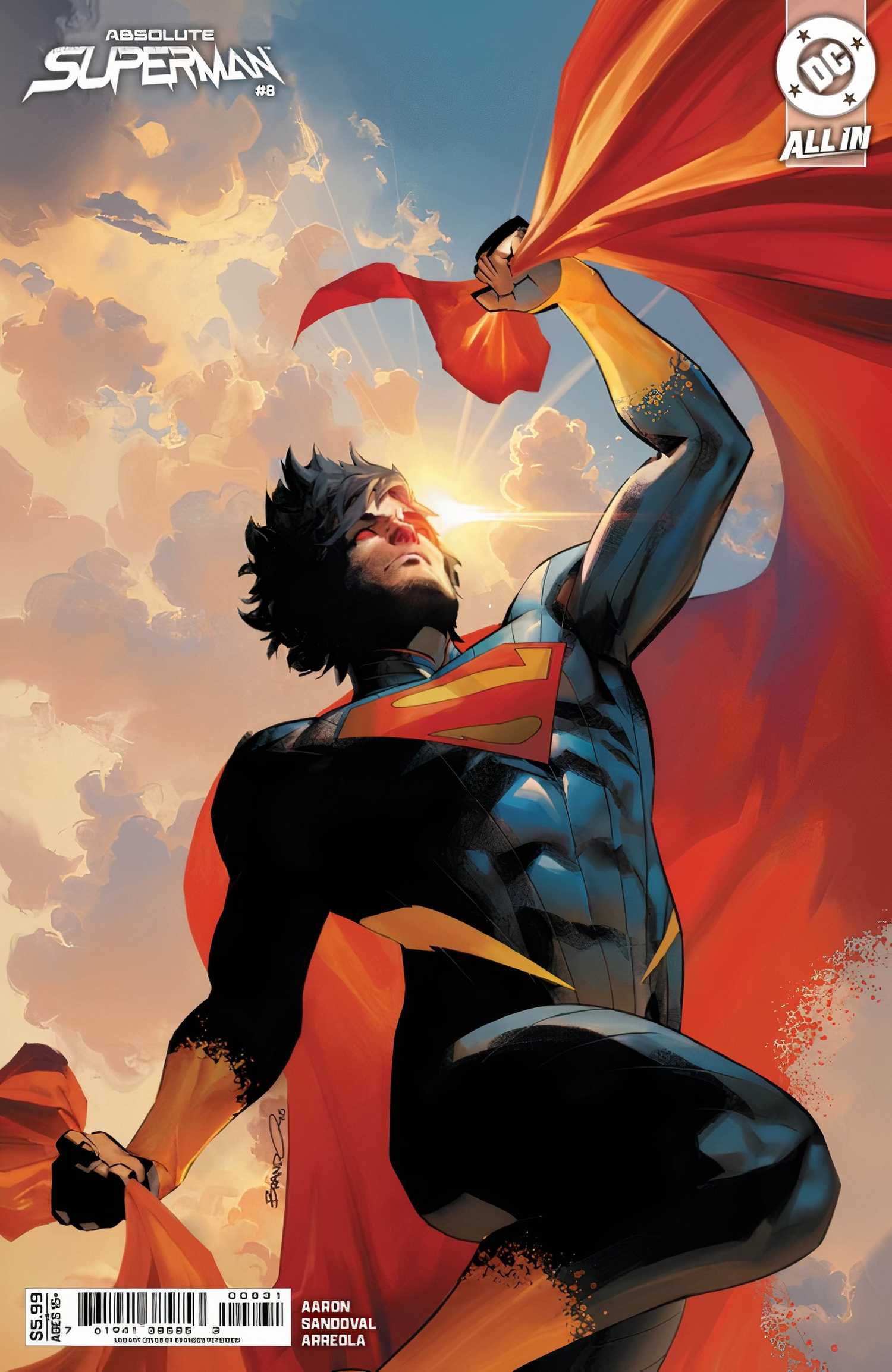 Absolute Superman #8 variant cover
