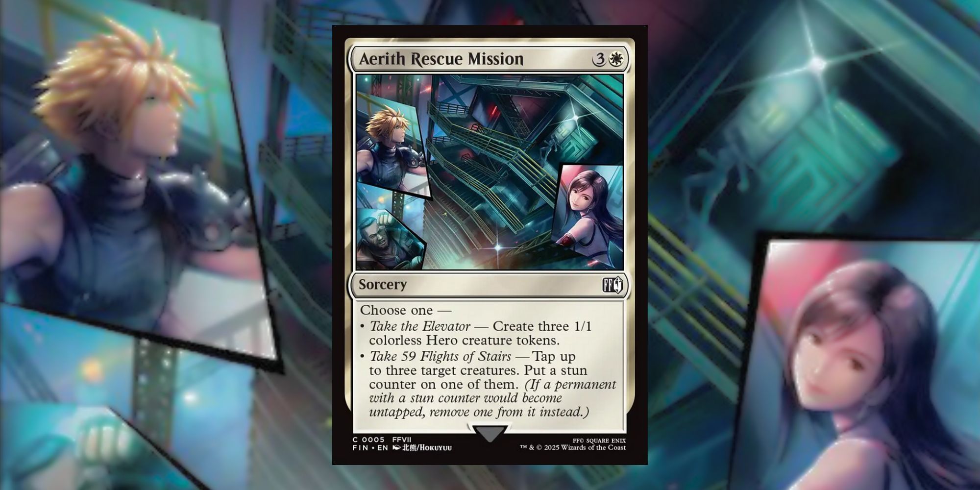 mtg final fantasy cloud commander FINAL FANTASY Magic Starter Kit - Cloud vs Sephiroth Ready Decks main image 1