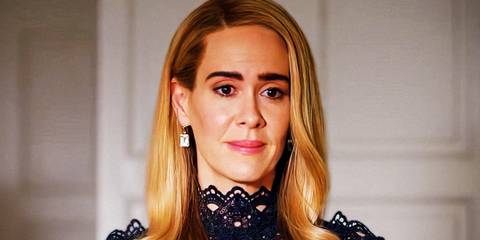 Cordelia (Sarah Paulson) staring ahead in American Horror Story