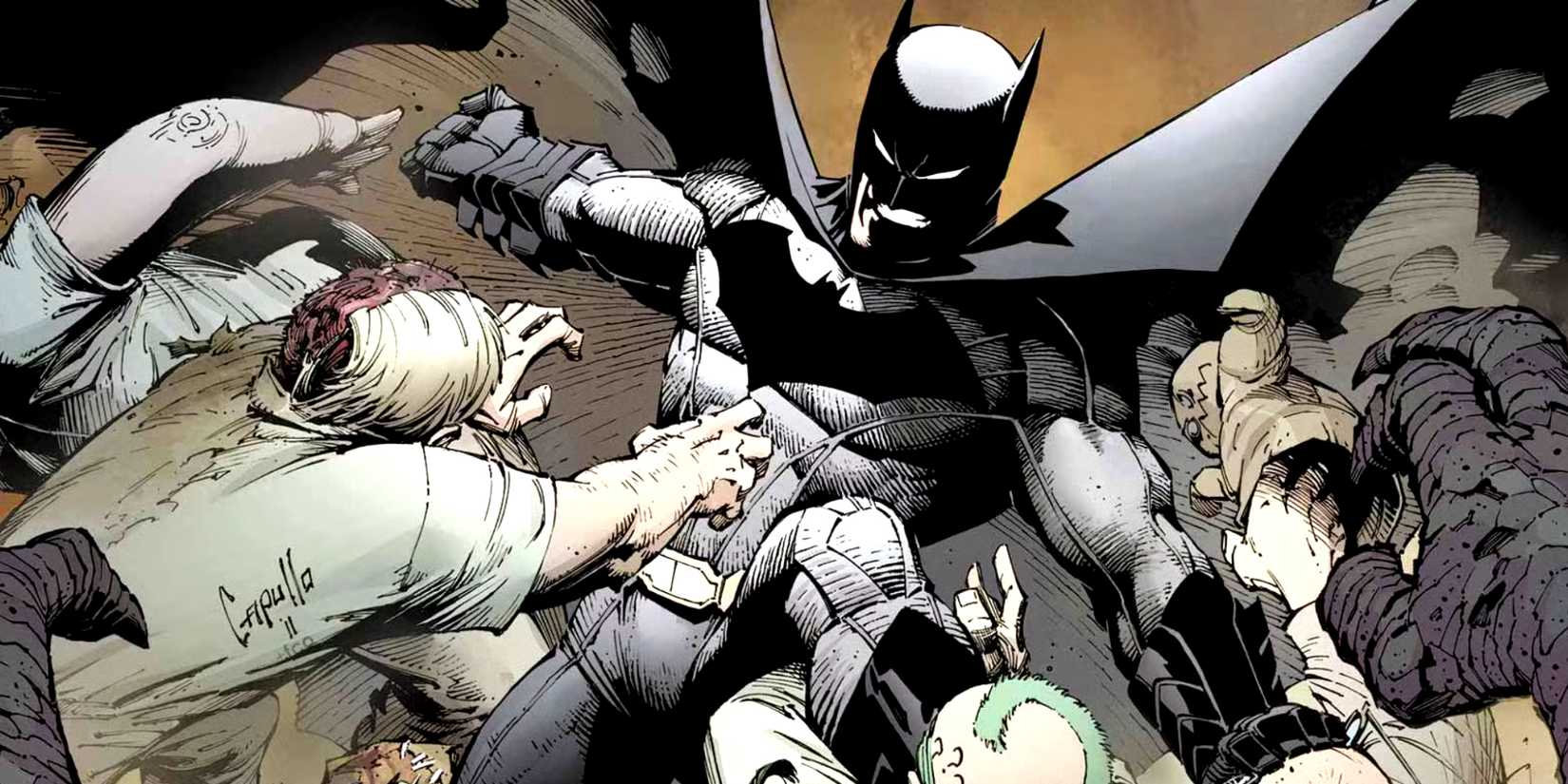 Batman DC Comics'te Baykuş Mahkemesi ile savaşıyor