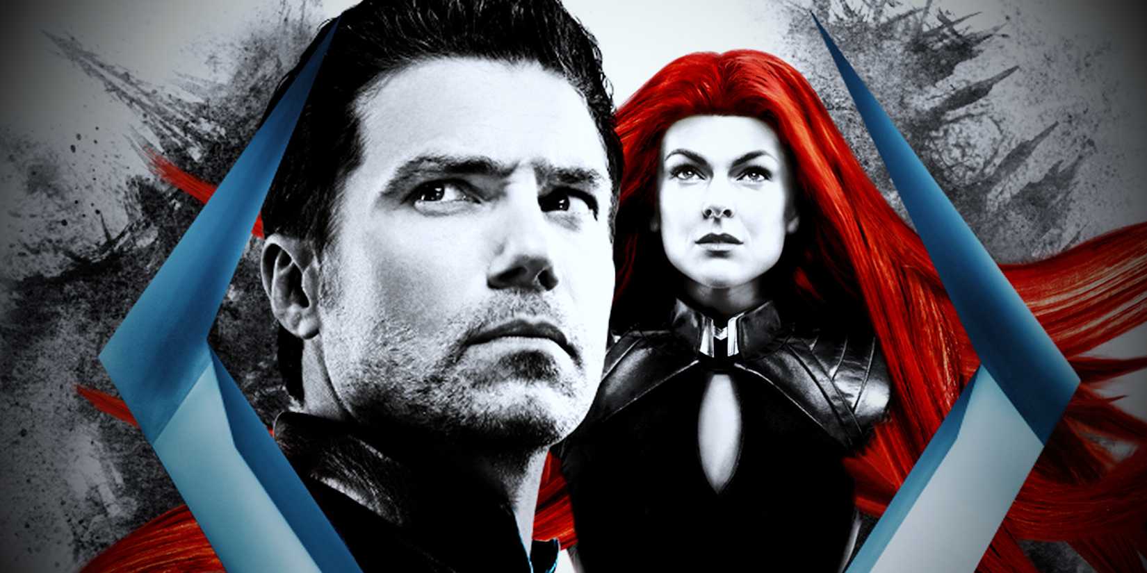 Black Bolt and Medusa in Marvel Inhumans TV Show