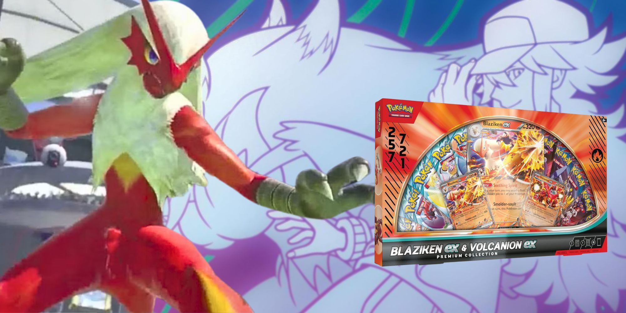 Pokémon TCG: What's Included In The Blaziken ex & Volcanion ex