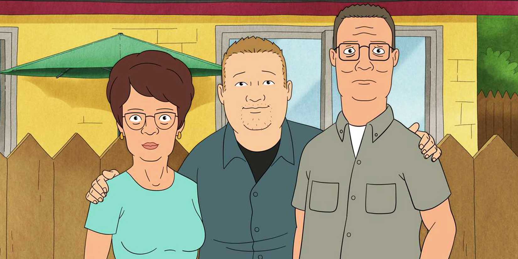 Bobby, Hank e Peggy no revival de King of the Hill