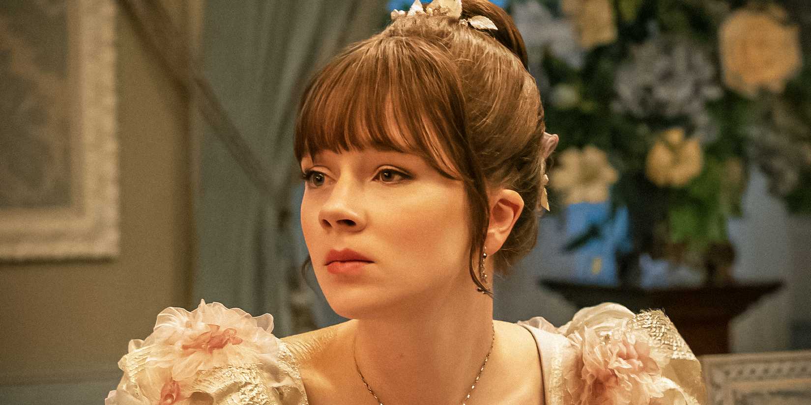 Claudia Jessie as Eloise Bridgerton in Bridgerton season 3