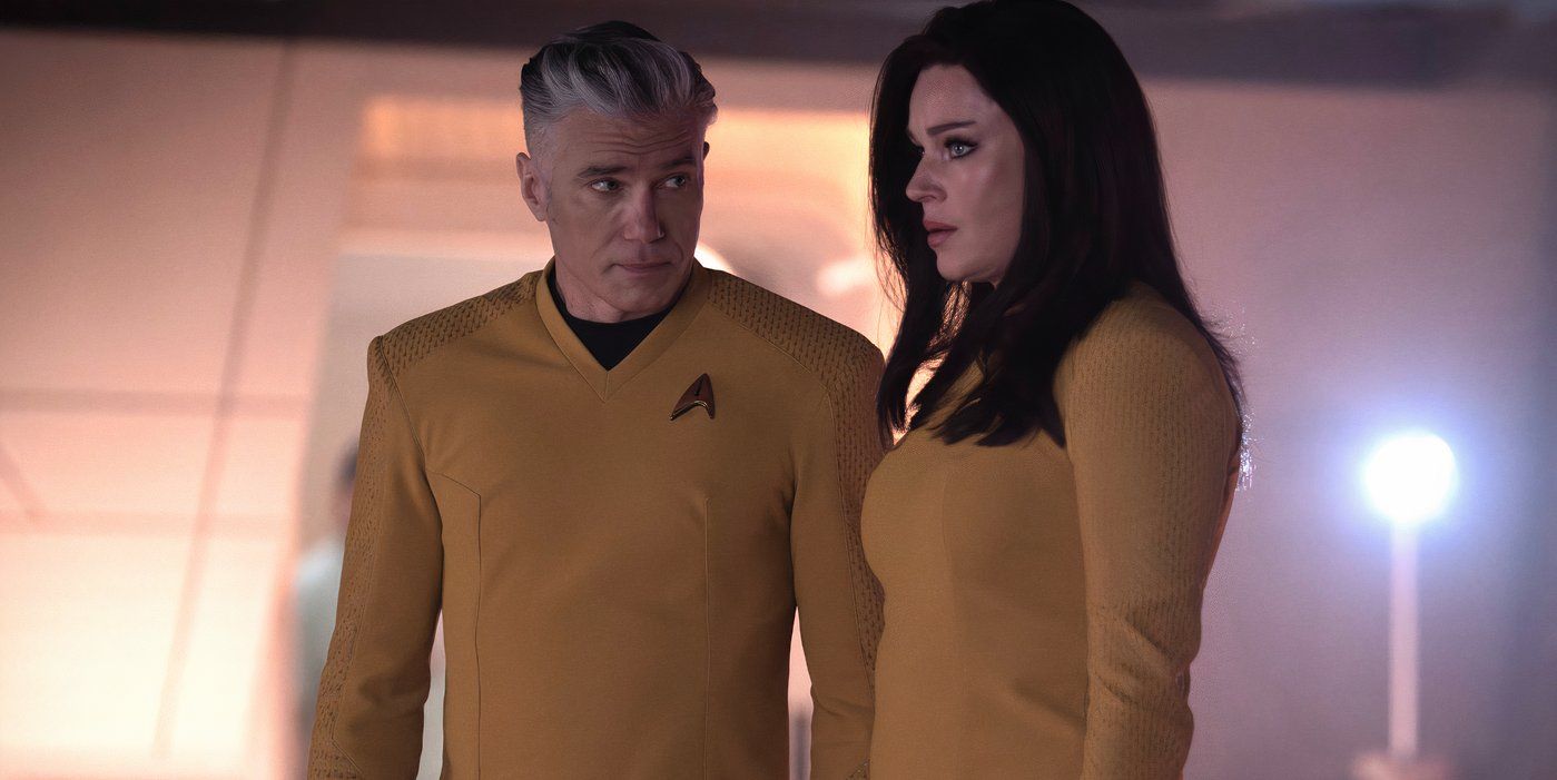 Captain Pike and Number One in Strange New Worlds season 3
