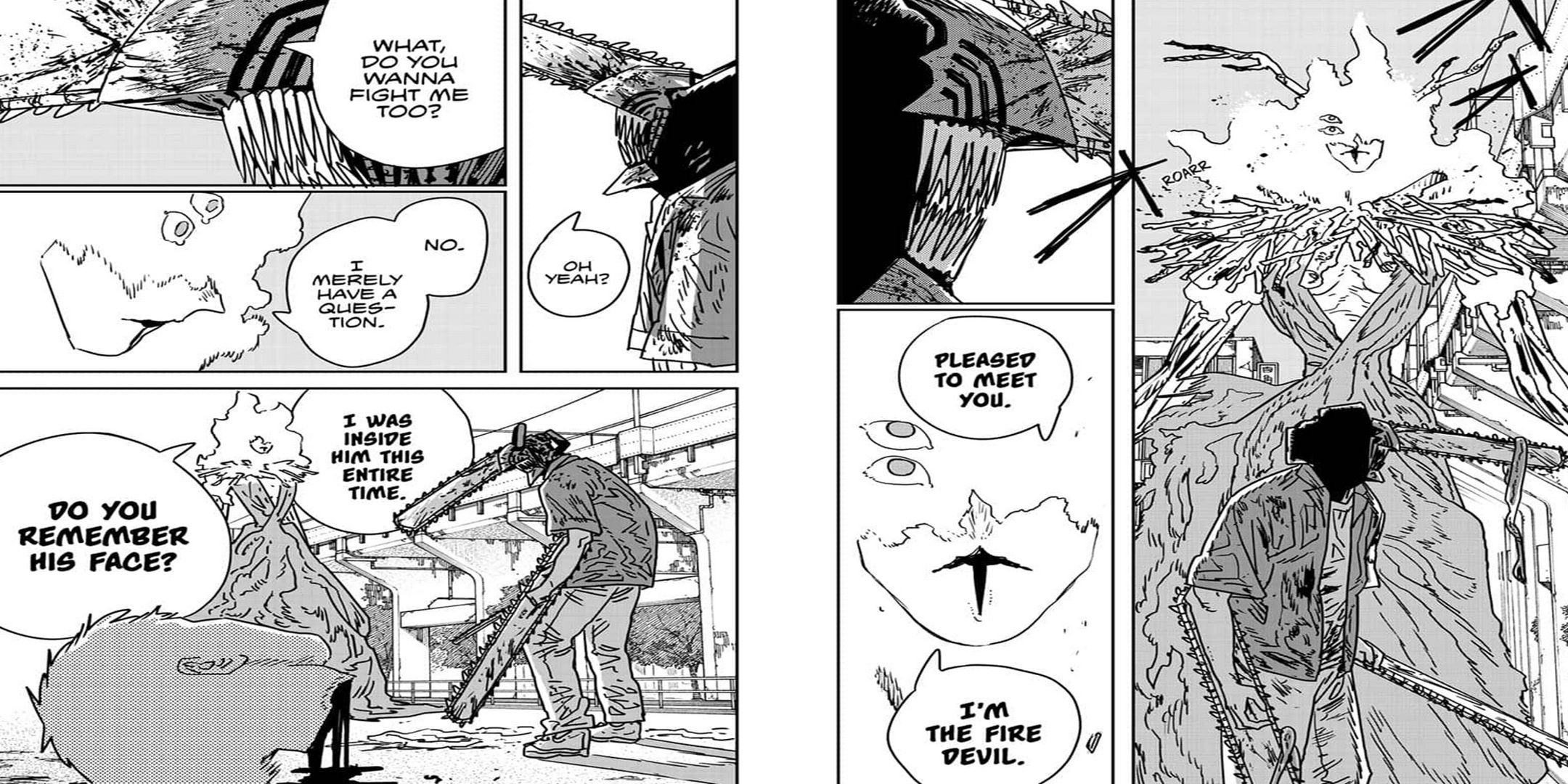 The first appearance of the Fire Devil